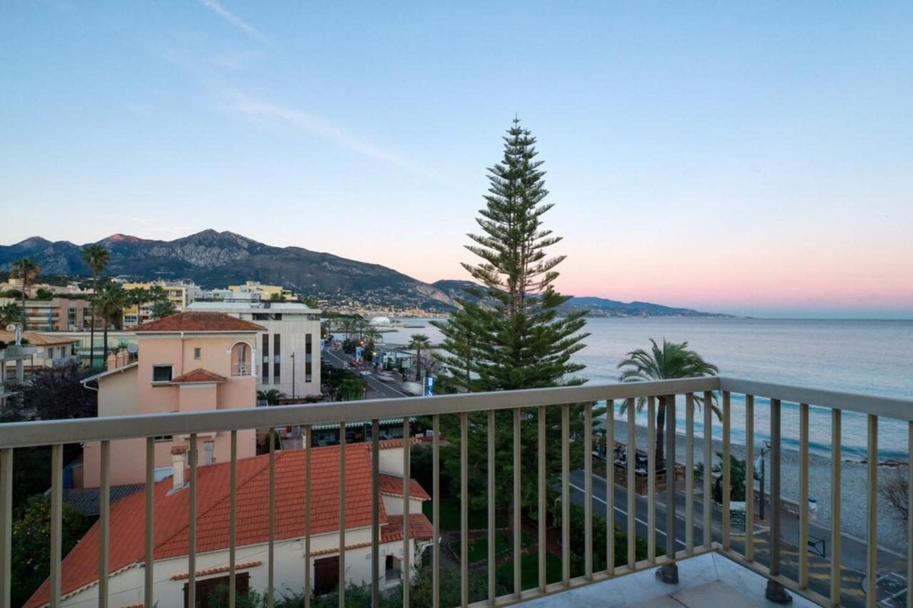 Charmant T3 Front De Mer Apartment Roquebrune-Cap-Martin Exterior photo